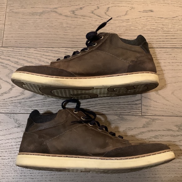 Bullboxer Brown leather Mens sneaker - Size 11 - Picture 3 of 10